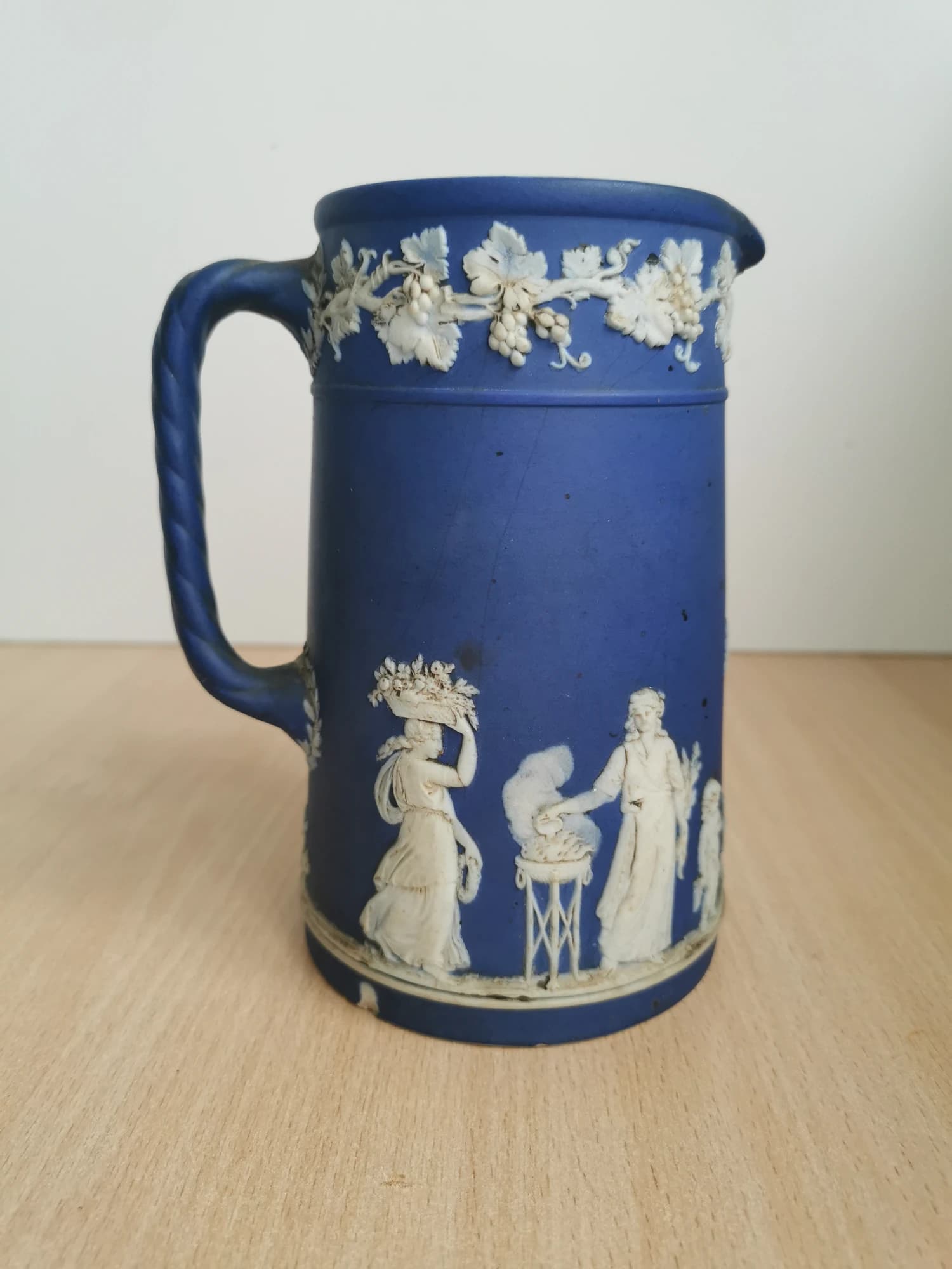 Antique Wedgwood Jasperware kruus/kann, Inglismaa ca 1900